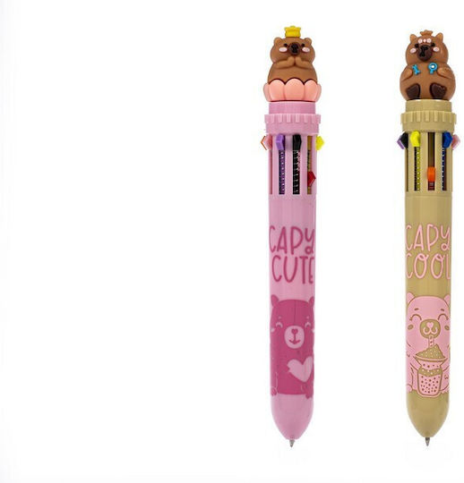 Tri-Coastal Design Dream Pop Capybara Στυλό Ballpoint 2τμχ