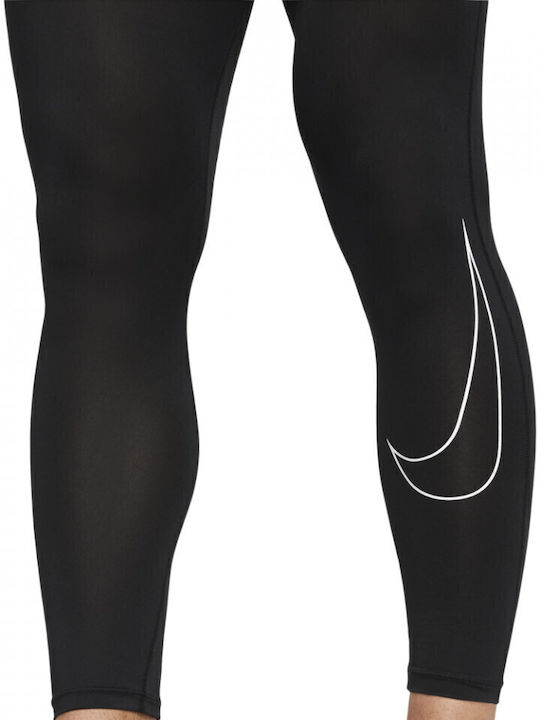 Nike Pro Dri-Fit Ανδρικό Αθλητικό Κολάν Compression Μακρύ Μαύρο