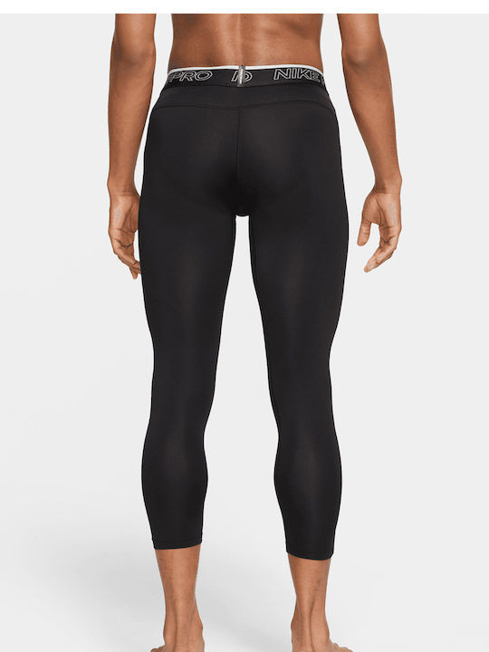 Nike Pro Dri-Fit Men's Sports Capri Leggings Black