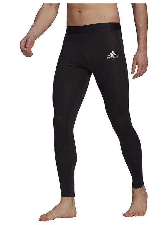 adidas Techfit Ανδρικό Αθλητικό Κολάν Compression Μακρύ Μαύρο