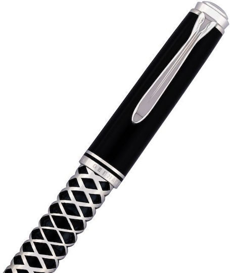 Pelikan Souveran M805 Πένα Γραφής Medium Μαύρη από Ατσάλι