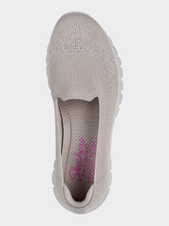 View Finder Women's Slip-Ons From Beige Synthetic Leather