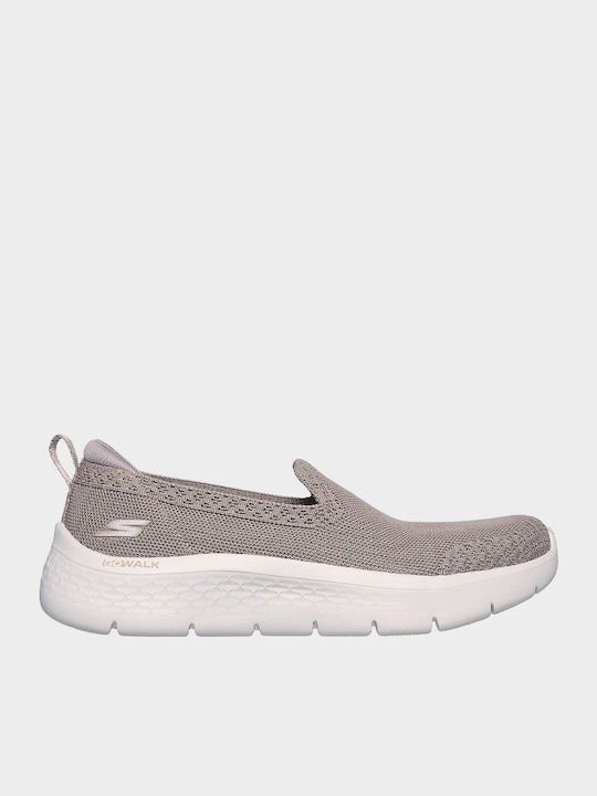 Go Walk Flex Γυναικεία Slip-On Γκρι