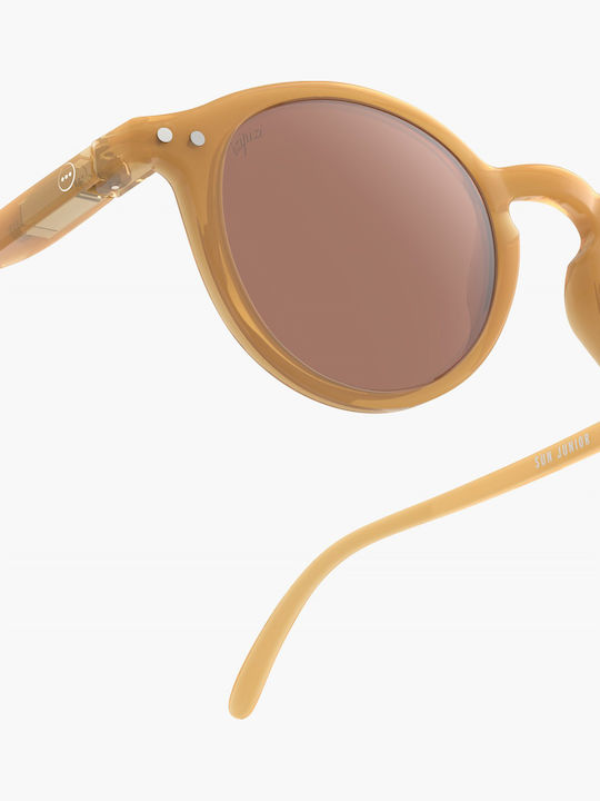 Izipizi Round Kids Sunglasses with Polarized Yellow Lenses for 5-10 Years