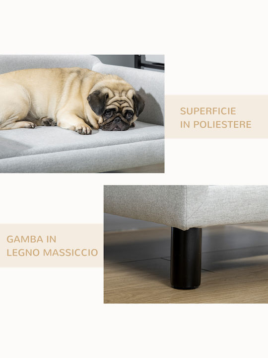 Pawhut Sofa Hundebett Gray 82x54cm.
