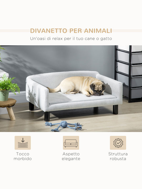 Pawhut Sofa Hundebett Gray 82x54cm.
