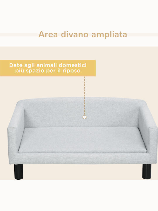 Pawhut Sofa Hundebett Gray 82x54cm.