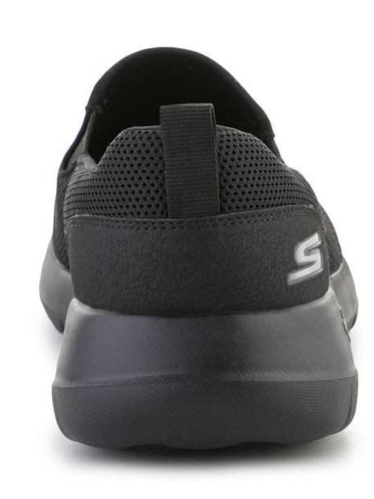 GOwalk Max Clinched Ανδρικά Slip-On Μαύρα