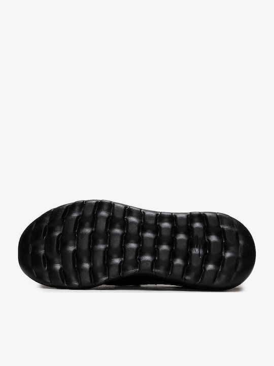GOwalk Max Clinched Ανδρικά Slip-On Μαύρα