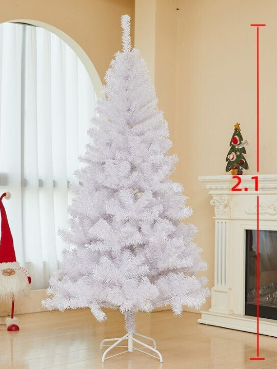 Коледно дърво 210cm с 800 Клони Бял