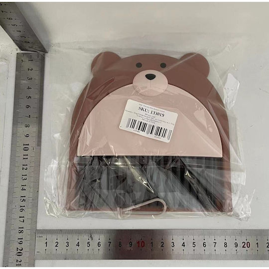 Besen Kehrschaufel Set Flippy Büro Aus Pp Bär Modell 23,5 X 18 Cm Braune