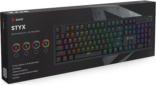 Savio STYX Gaming KeyPad With Outemu Brown Switches And RGB Lighting English US