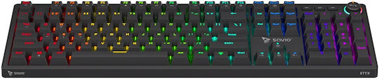 Savio STYX Gaming Tastaturenset mit Outemu Blau Schaltern und RGB-Beleuchtung (Englisch US)