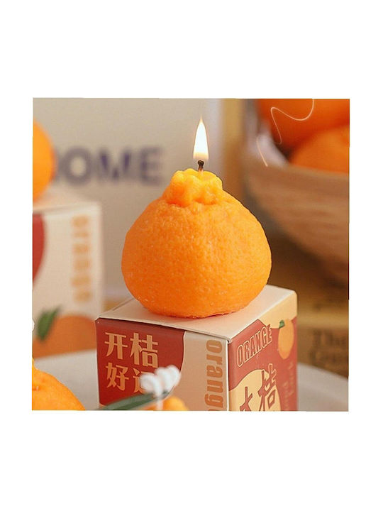 Aromatisches Kerze mit Orangen Parfüm 140gr