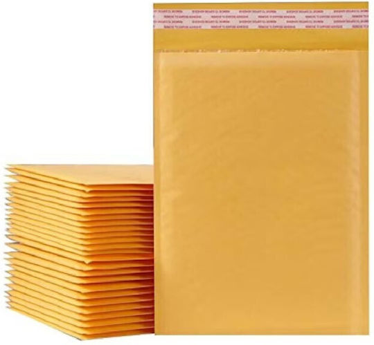 Umschlag Korrespondenz mit Blasen 1Stück 24x35cm in Braun Farbe