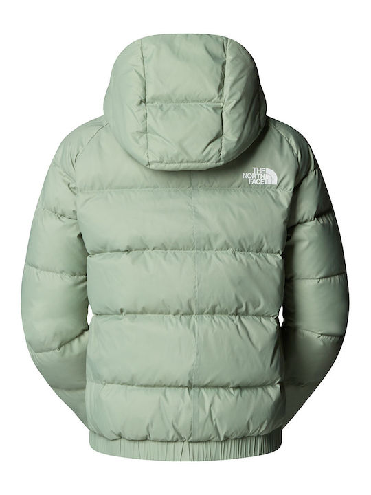 Hyalite Crop Γυναικείο Puffer Μπουφάν για Χειμώνα Χακί