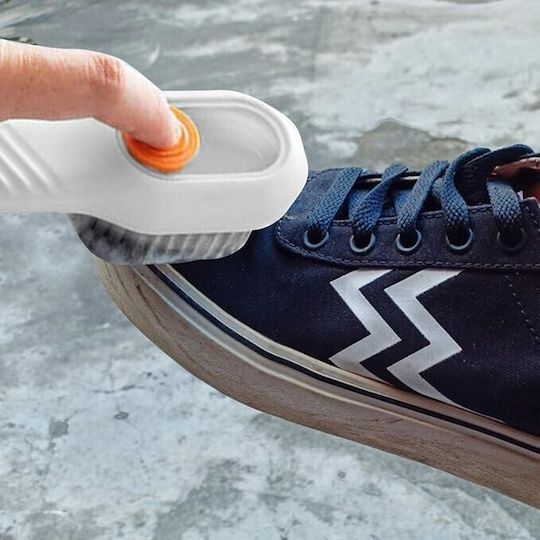 Perie Curățare Pantofi Recipient Detergent Flippy Perie Multifuncțională Pantofi Spălare Perii Moi Fără Deteriorare 17.3 X 4.5 X 6 Cm Culoare Albă