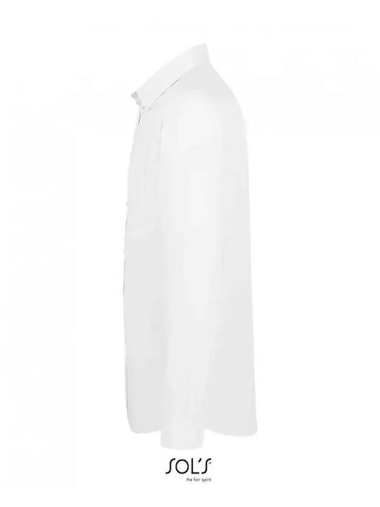 Baltimore Langärmlig Hemd White