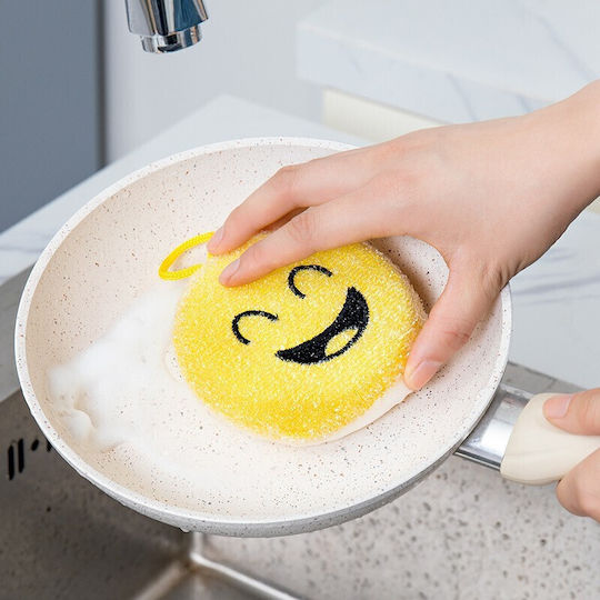 Set 4 Flippy Dish Sponges Funny Theme Model 1