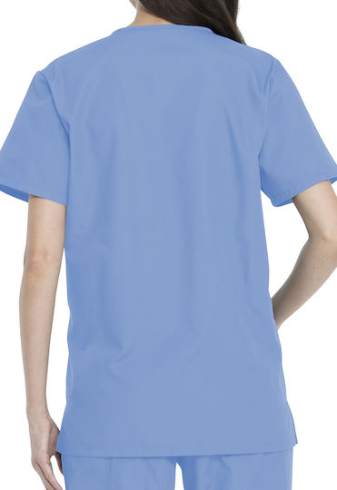 Dickies Unisex Σετ Ιατρικό Παντελόνι και Μπλούζα Γαλάζιο από Βαμβάκι και Πολυεστέρα