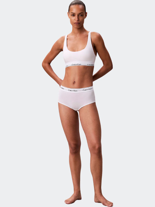 Women's Bra without Padding White Color