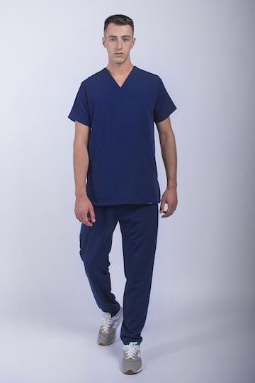 Numascrubs Ανδρικό Ιατρικό Παντελόνι Navy Μπλε