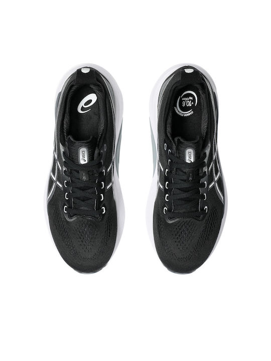 Gel-Kayano 31 Herren Sportschuhe Laufen Schwarzes / Weiße