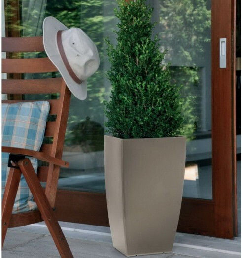 Atmosphera Tetra Mat Pot Charcoal Atmosphera Tetra Mat Pot Charcoal