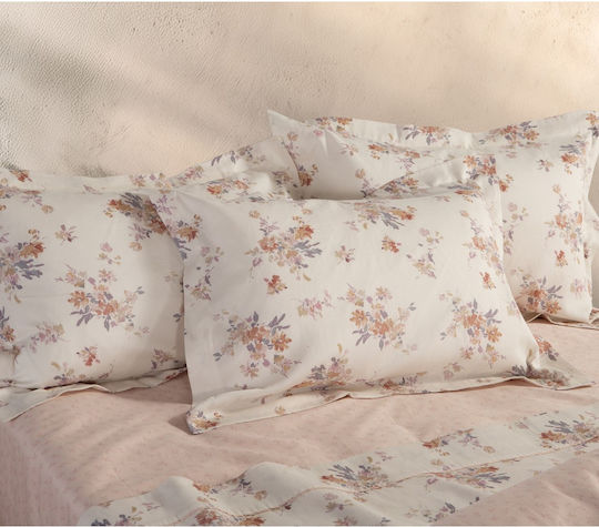 Nef-Nef Homeware Duvet Queen 240x230cm Lefebr Ecru/rose 300 GSMGsm