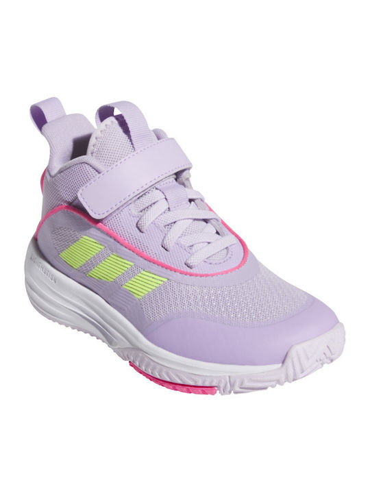 Ownthegame 3.0 K Încălțăminte Sport Copii Alergare cu Închidere Hoop & Loop Violete