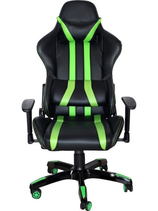 Spacer Gr168 Gaming Stuhl mit verstellbaren Armlehnen Schwarz