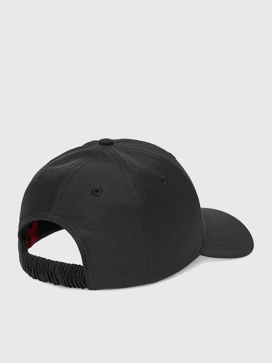 Hugo Șapcă Din Twill Cu Logo Brodat Închidere Cu Fundă Ally-Bow-Stacked Neagră Jockey Pentru Femei Negru 50544452-001