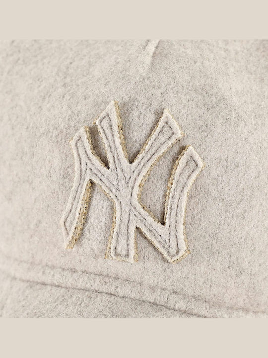 New Era Шапка New York Yankees Melton Luxe Светлобежова Дамска 60691092