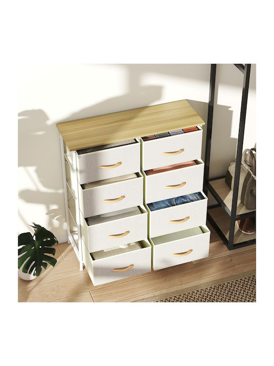Schublade Büro in Beige, 86x30x94.5cm
