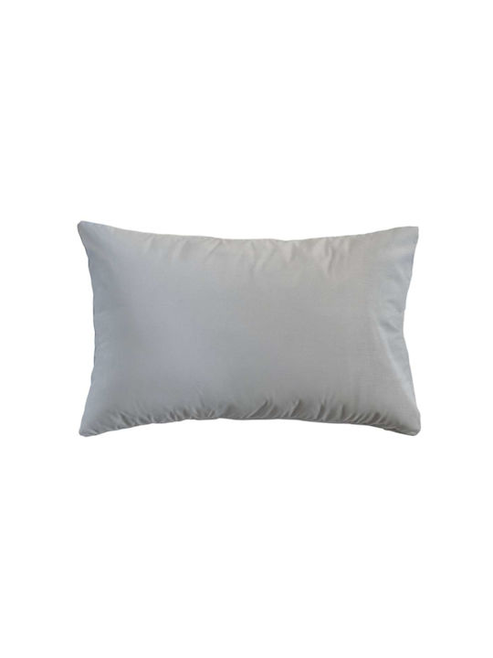 Espree Solid Pillowcase Set Light Grey 52x72cm.