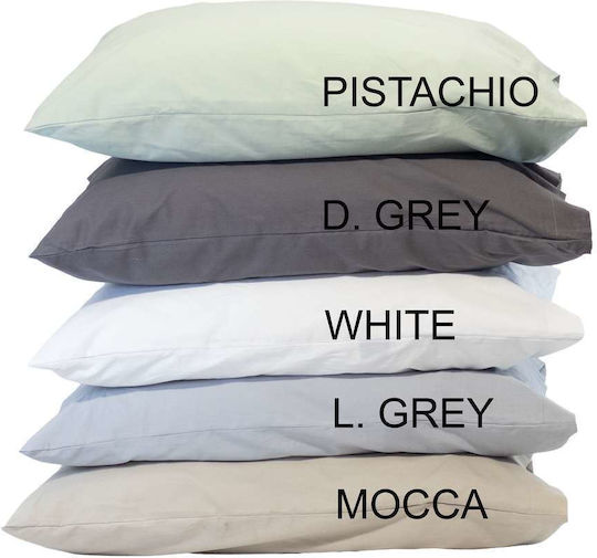 Espree Solid Kissenbezug-Set White 52x72cm.