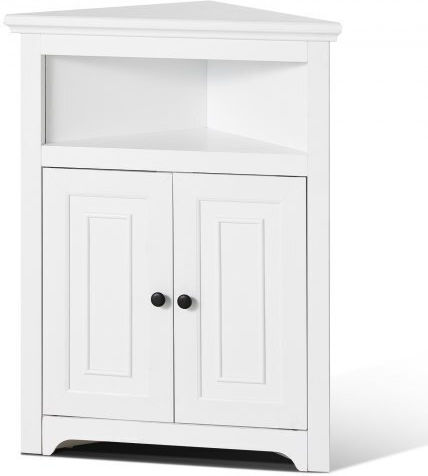 Entry Furniture with Wardrobe White 32x84x64cm