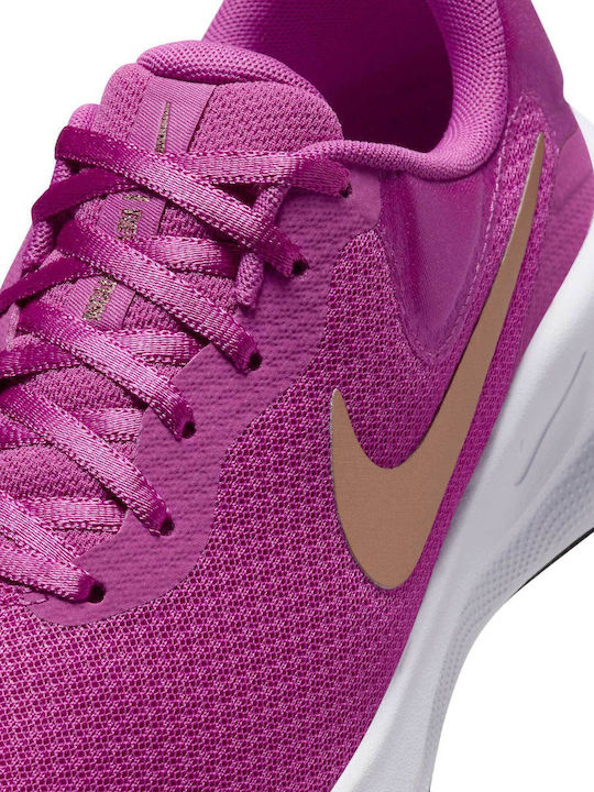 Revolution 7 Γυναικεία Αθλητικά Παπούτσια Running Ροζ