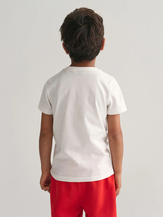 Παιδικό T-shirt White SHIELD