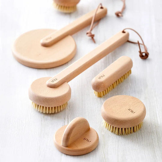 Zone Denmark Wooden Bath Brush Φ8.6x3.9 Inu Beech