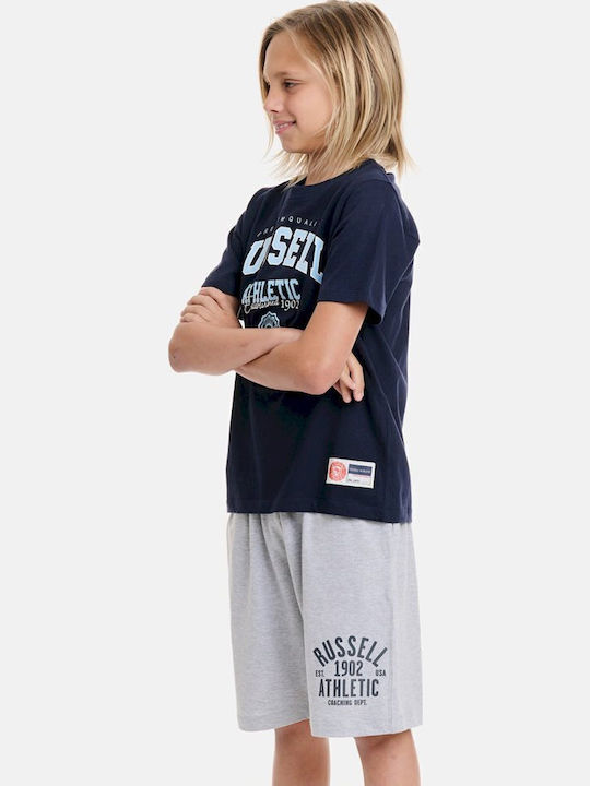 Παιδικό T-shirt Μπλε Navy