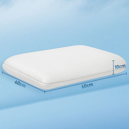 HomCom Memory-Schaum Kopfkissen 60x40x10cm