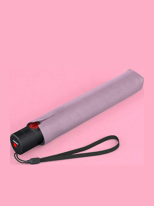 Knirps U.200 Automatic Umbrella Compact Pink