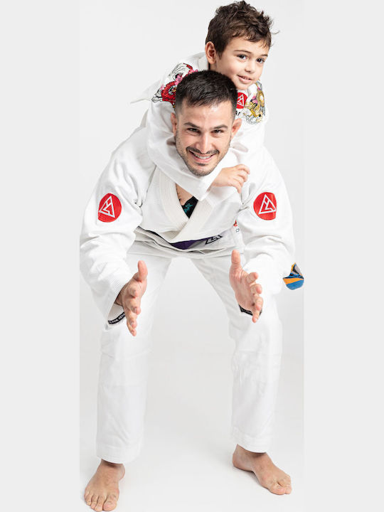Nakama Ανδρική Στολή Jiu Jitsu Λευκή