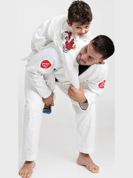 Nakama Ανδρική Στολή Jiu Jitsu Λευκή