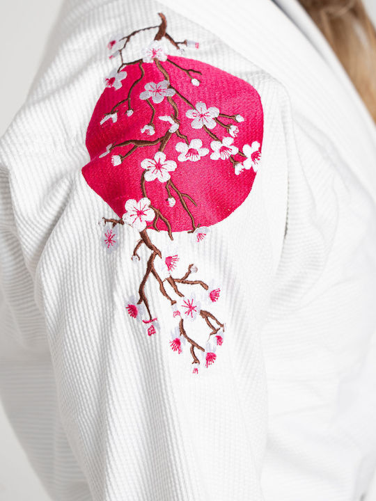 Nakama Uniform Brasilianisches Jiu Jitsu Weiß