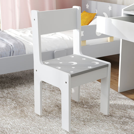 Kinder Schreibtisch Grau 69x50x75cm Kinder Schreibtisch Grau 69x50x75cm