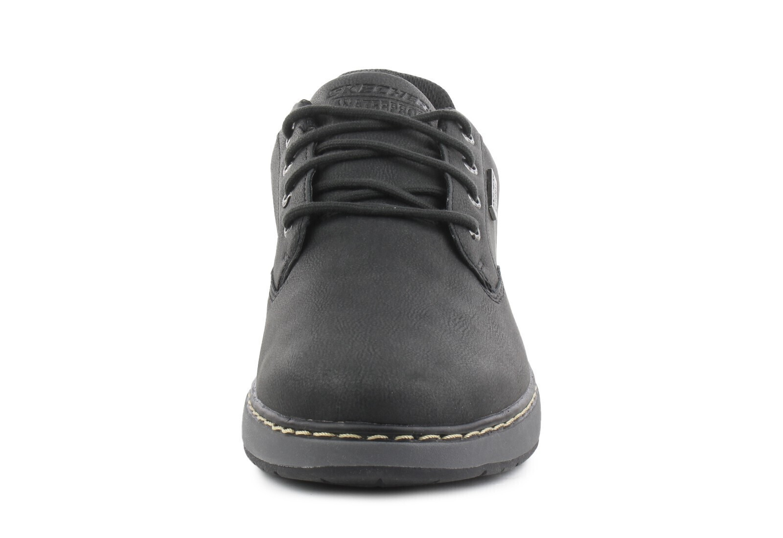 Skechers Men's Leather Casual Shoes Black 205234-BLK | Skroutz.mt