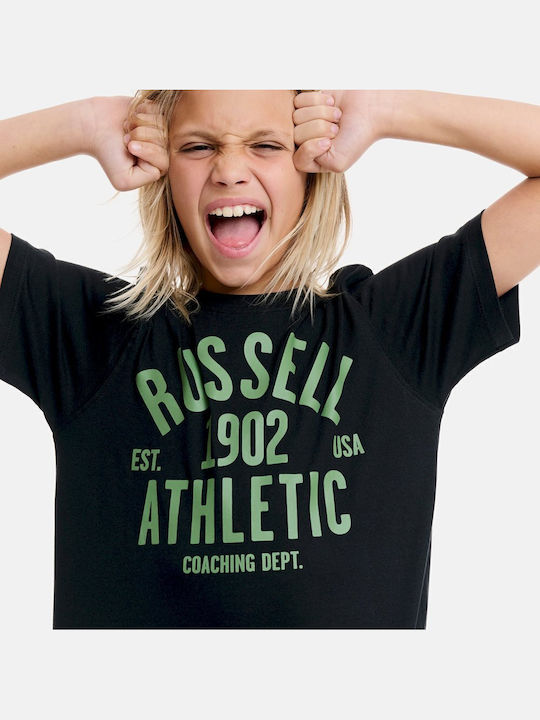 Kids' T-shirt Black Crewneck