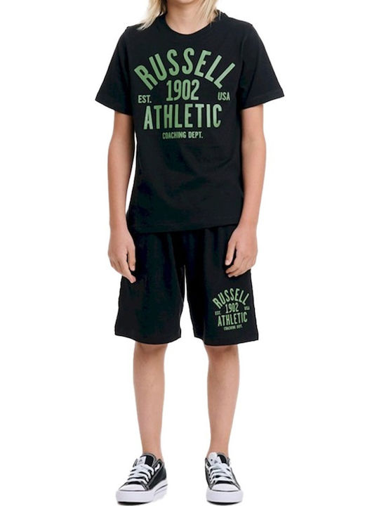 Kids' T-shirt Black Crewneck